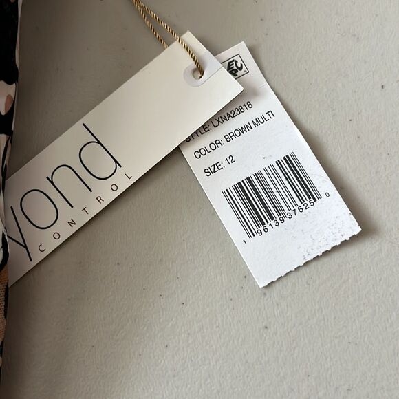 Beyond Control One-Shoulder One Piece Swimsuit Tummy Control - Animal Print 12 - Picture 5 of 11